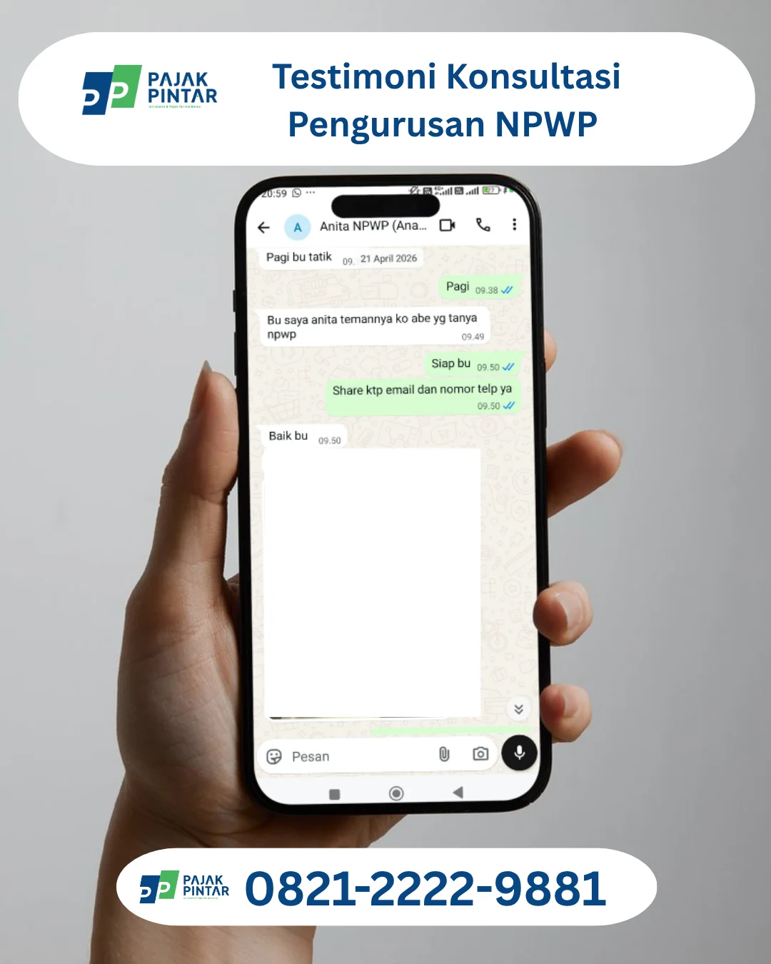 Testimoni Konsultasi Pengurusan NPWP Bagian 3 - Pajak Pintar