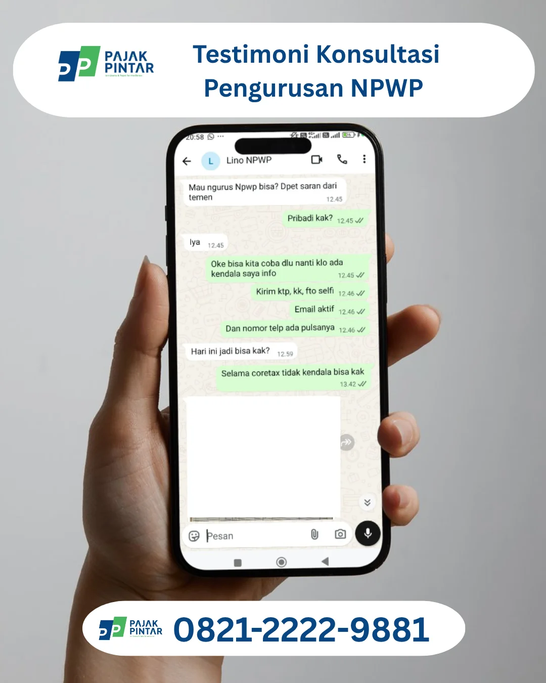 Testimoni Konsultasi Pengurusan NPWP Bagian 1 - Pajak Pintar