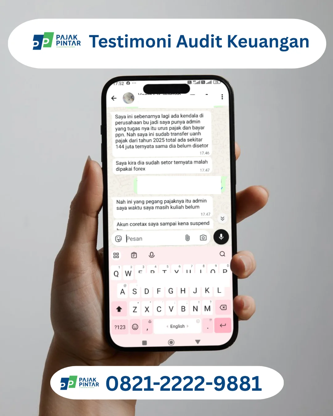 Tangkapan Layar Kendala Akun Coretax dan Laporan Keuangan