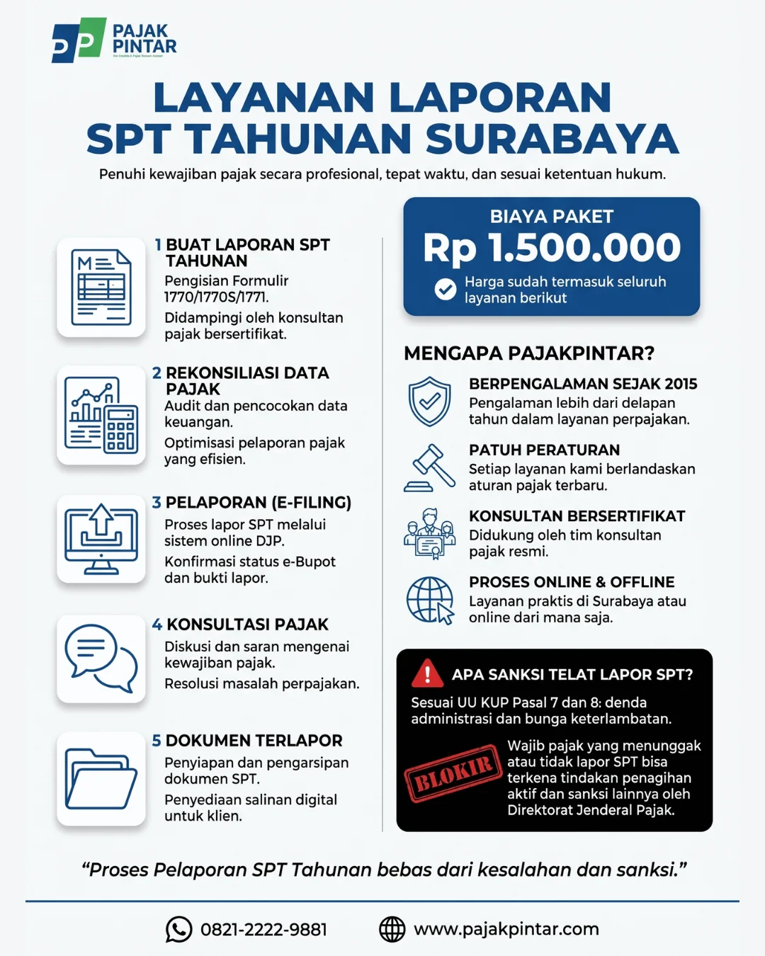 Jasa SPT Tahunan Pajak Pintar