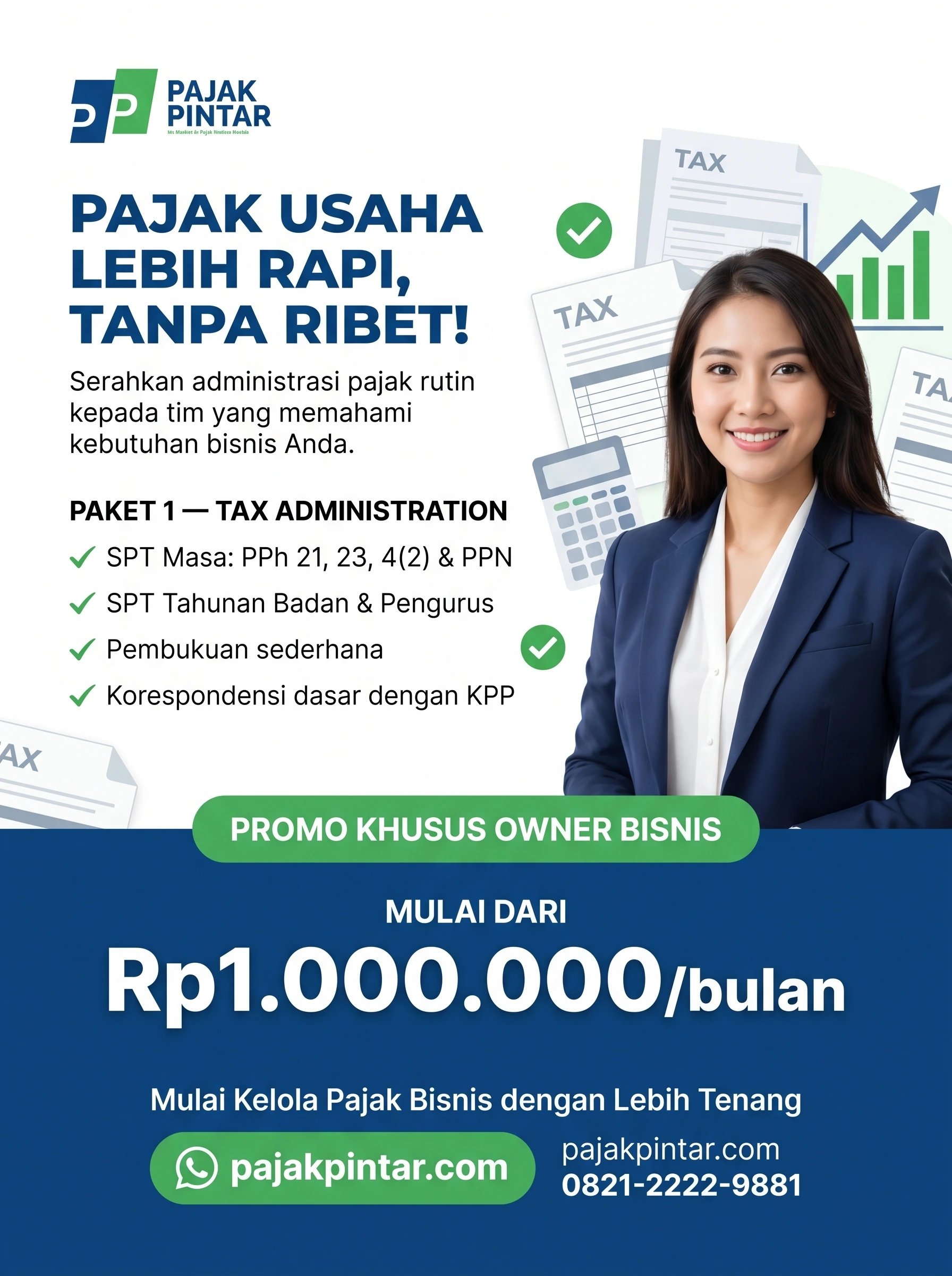 Promo jasa perencanaan dan administrasi pajak Surabaya